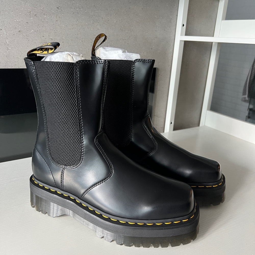 Dr. Martens Black Combat Boots